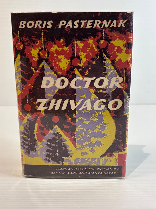 Doctor Zhivago Boris Pasternak 1959 Reprint Society HC DJ Soviet Novel Rare