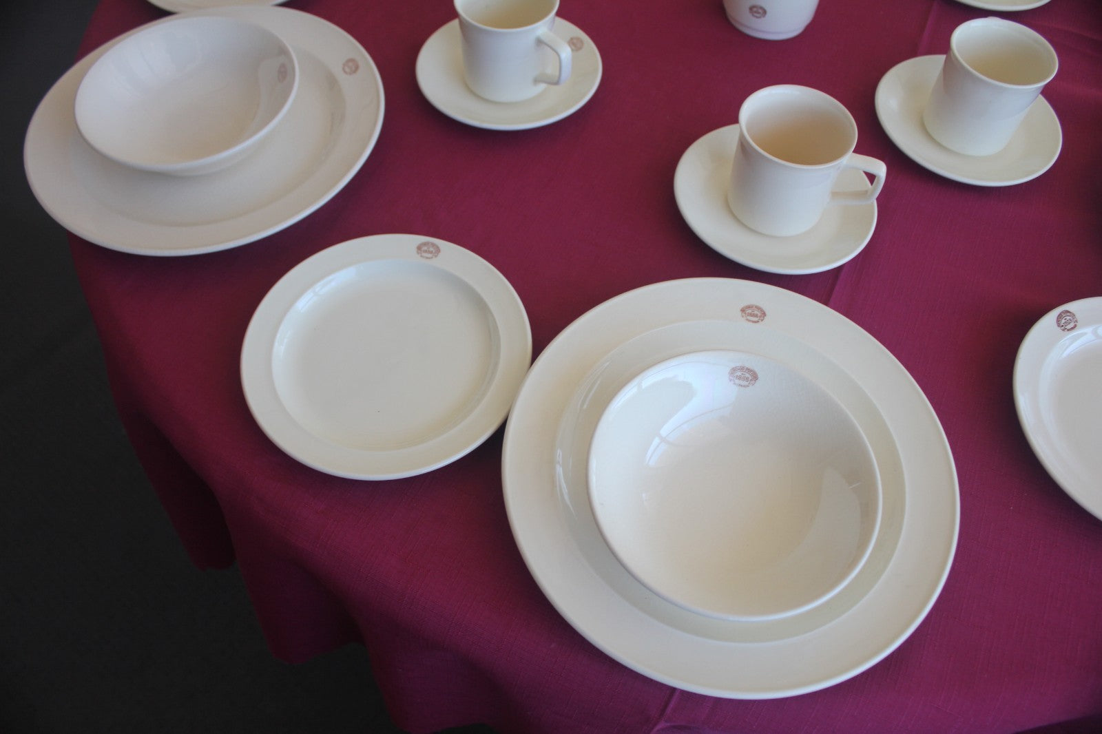 Vintage Bendigo Pottery 1858 Australia | Heritage Classic White Dinner Set