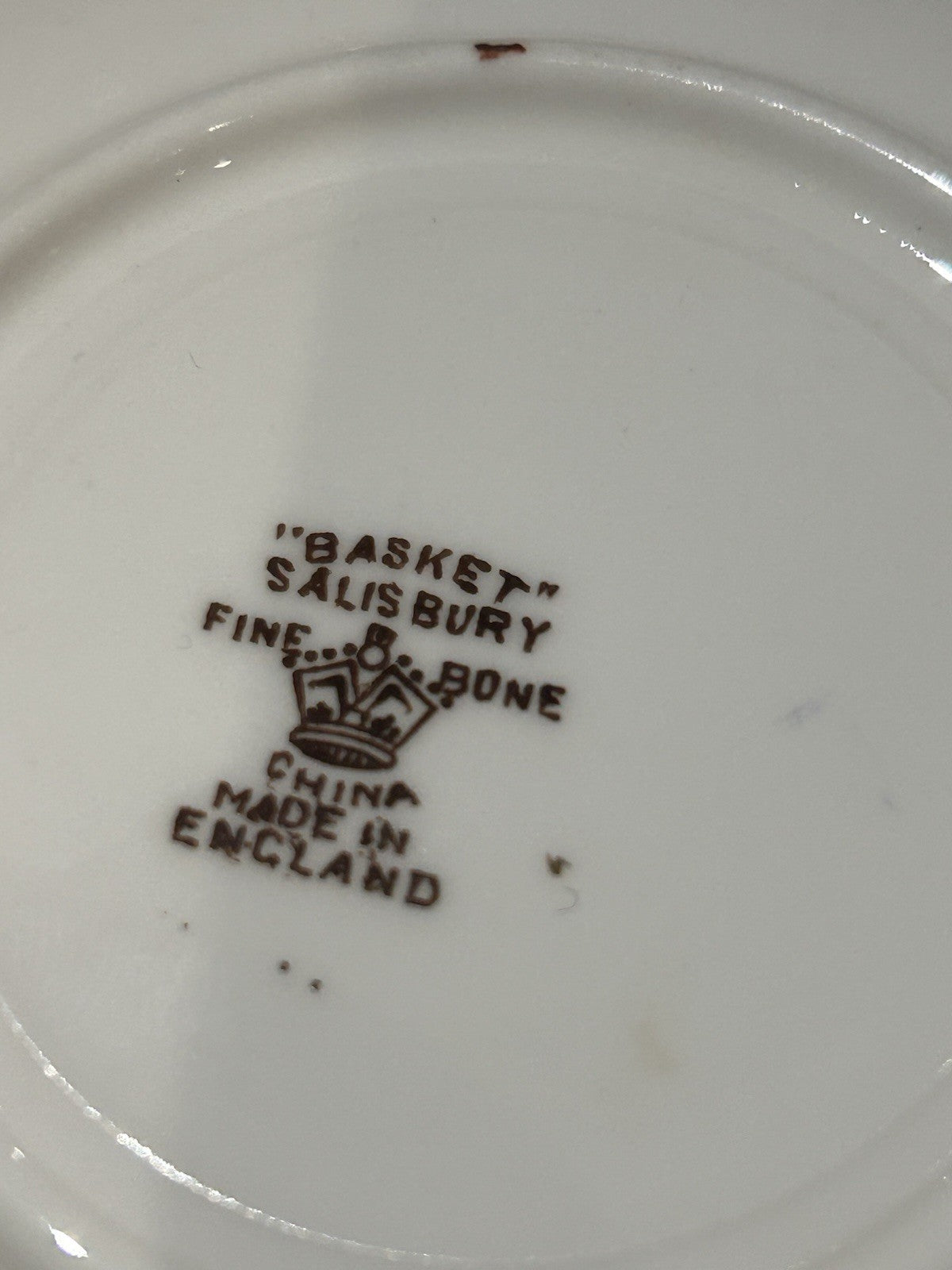 Salisbury Basket Fine Bone China Tea Set for Two – 2 Trios – England