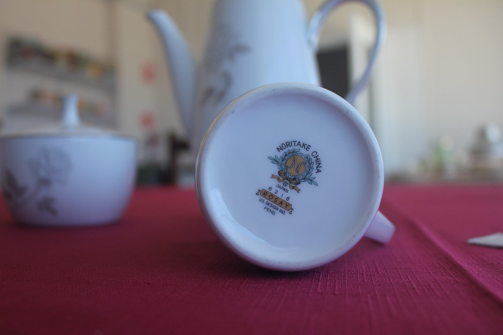 Vintage Noritake “Rosay” Coffee Service – Japan – 15-Piece Set