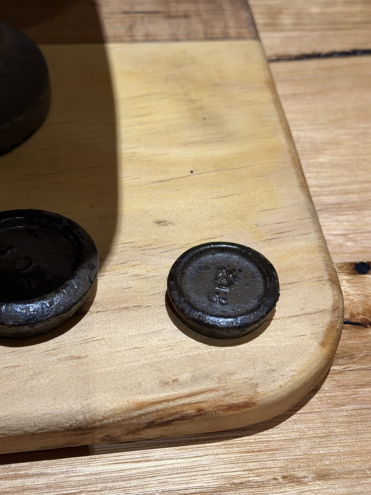 Vintage Metters Sydney Cast Iron Balance Scales w Weights Apothecary