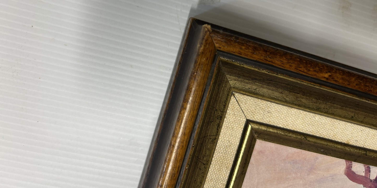 Hans Heysen Droving Into the Light Framed Australiana Art Print