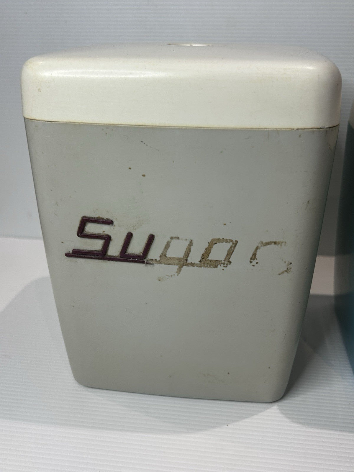 Vintage Nally Kitchen Canisters Set of 4 – Sugar Rice Tea Coffee Retro 1950s