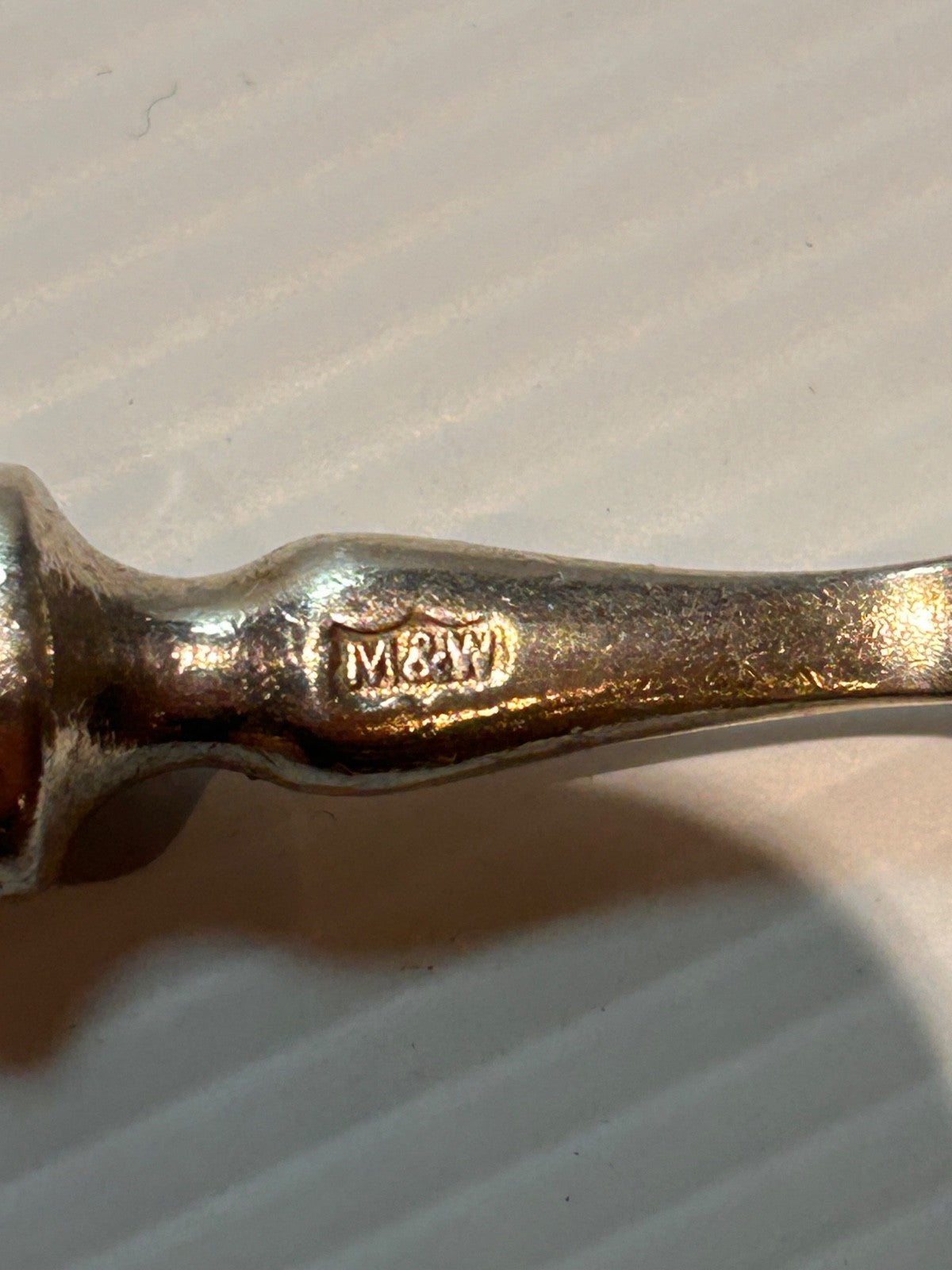 Adelaide Steamship Co Knife & Fork Set Mappin & Webb RARE Rounded Handle