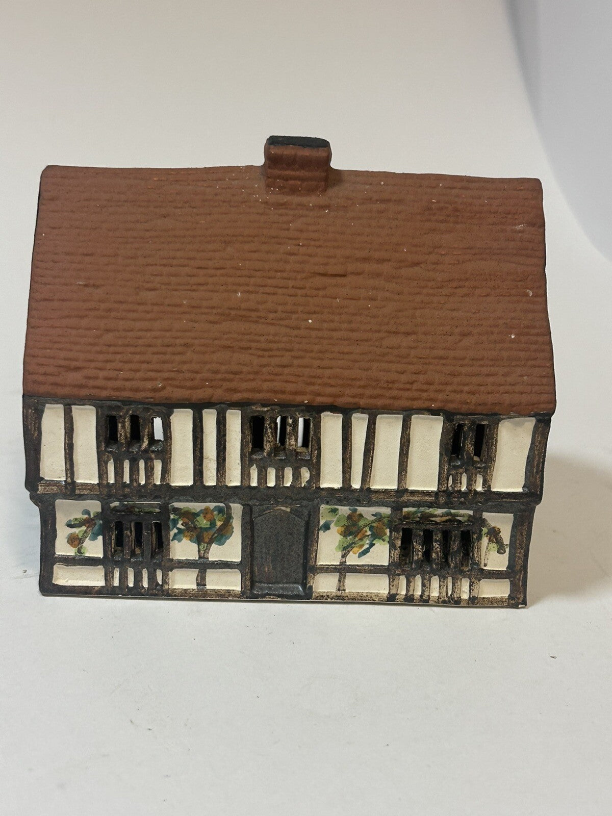 Vintage 1981 O’Donoghue Pottery Rye Tudor Cottage Money Box Hand painted