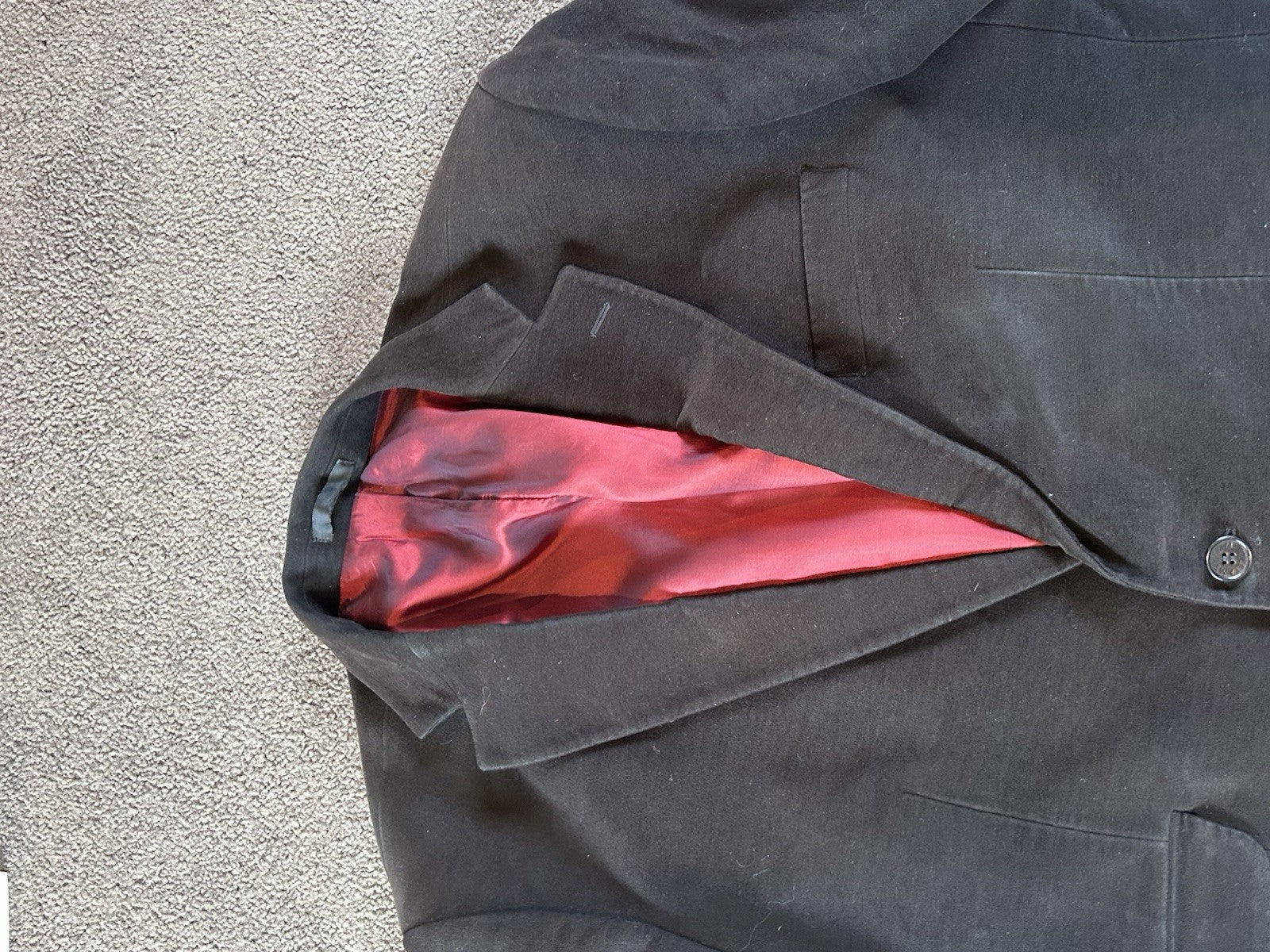 R.M. Williams Blazer 116R Deep Brown Moleskin The Bush Outfitter Vintage AU Made