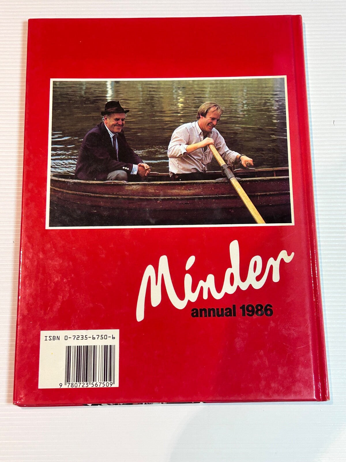 Minder Annual 1986 HC Thames TV British Cult Comedy Series World Distributors