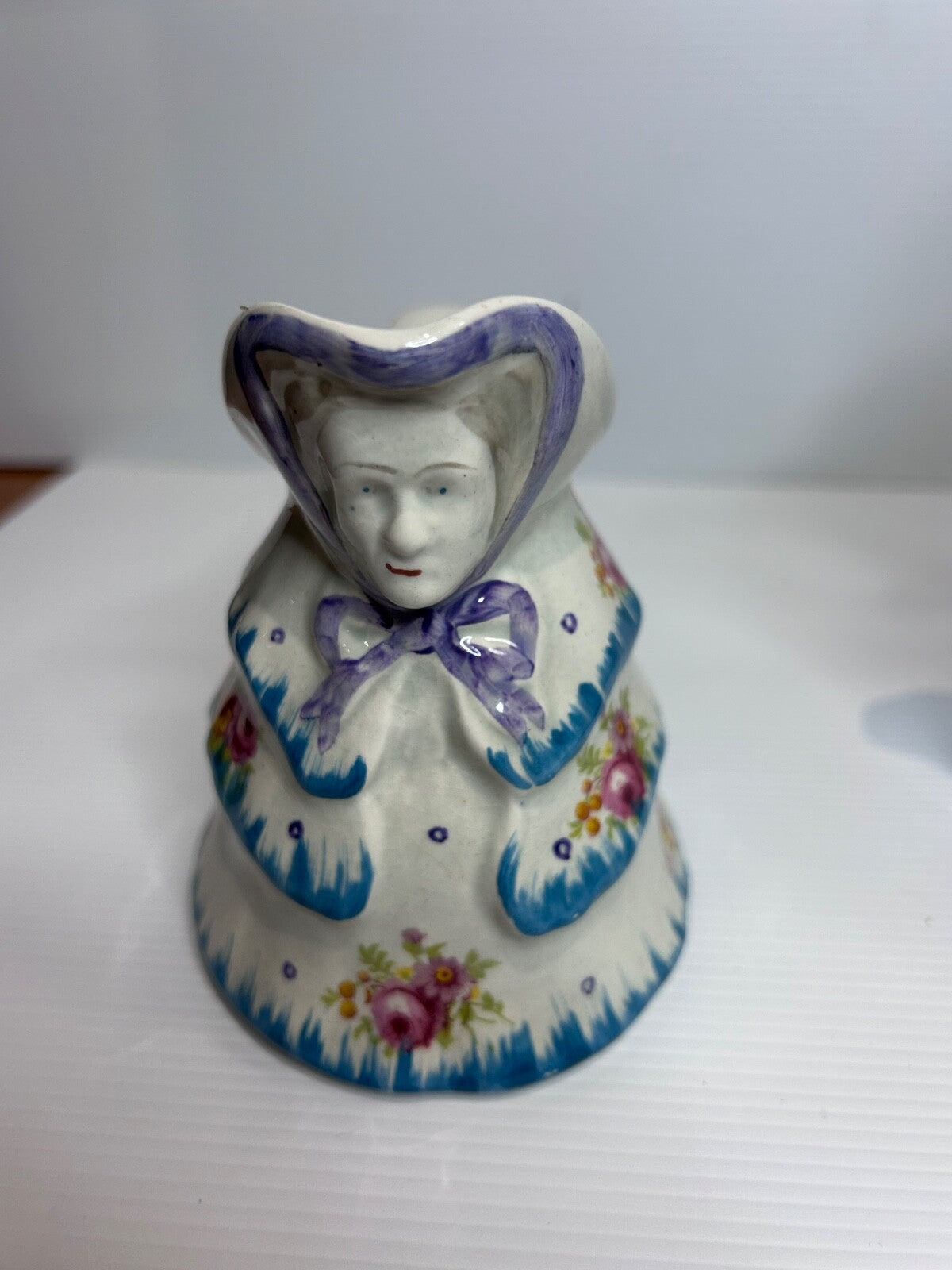 Vintage 1930s “Little Old Lady” Teapot Trio Set – Made in England – Handpainted