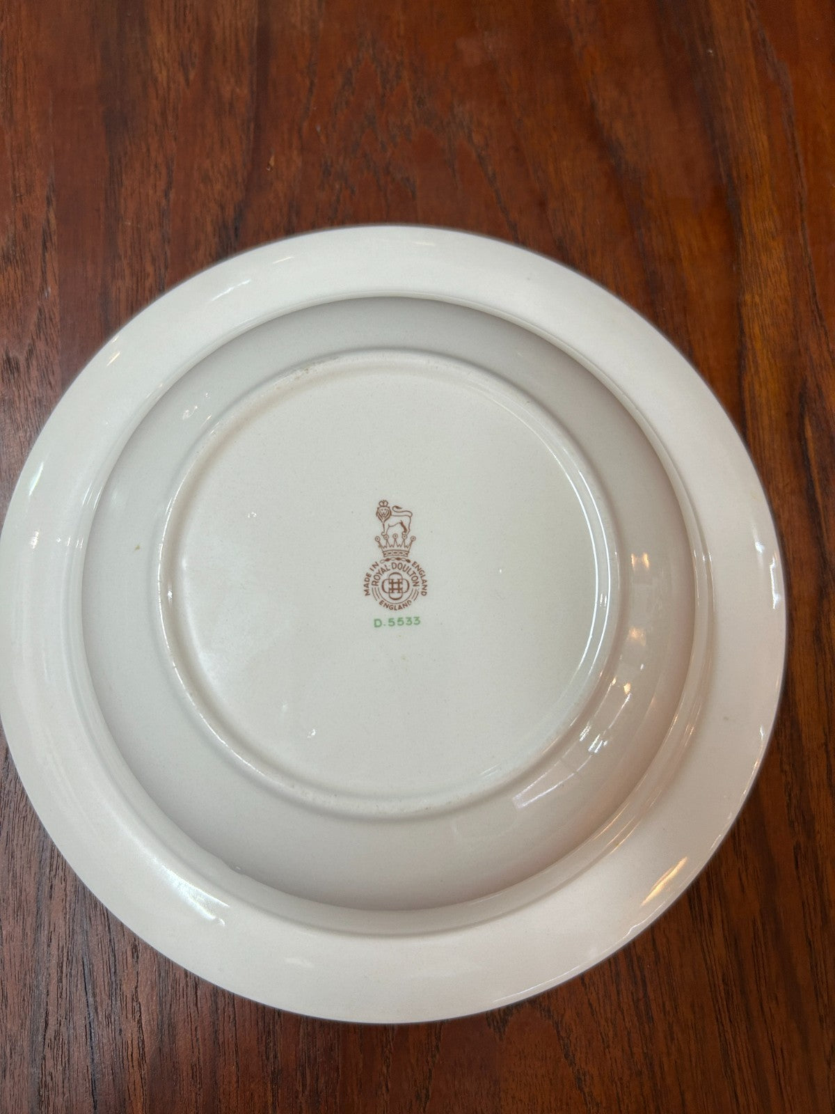 Vintage Royal Doulton Rose Garland Bowl Set 1 Large + 6 Small Bowls D5533