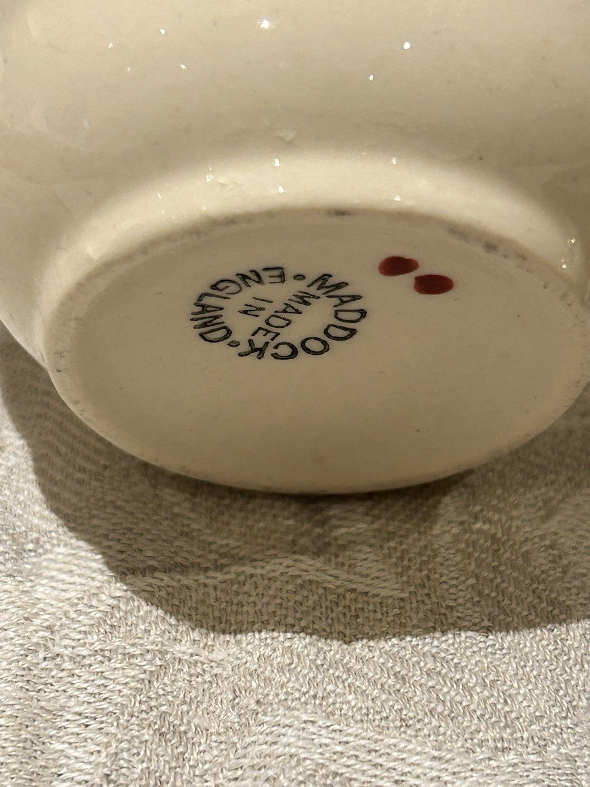 John Maddock & Sons English Cup Saucer Plate Trio Burgundy Gilt Tea Set