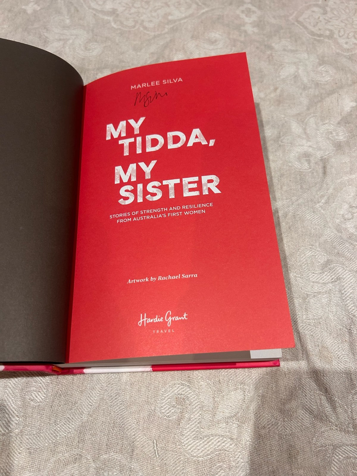 My Tidda, My Sister - Signed by Marlee Silva | First Edition | 2020