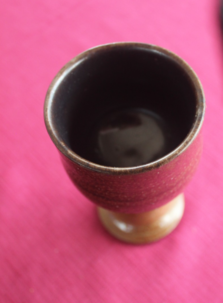 Vintage Bendigo Pottery Stoneware Goblet / Chalice – Australian Studio Pottery