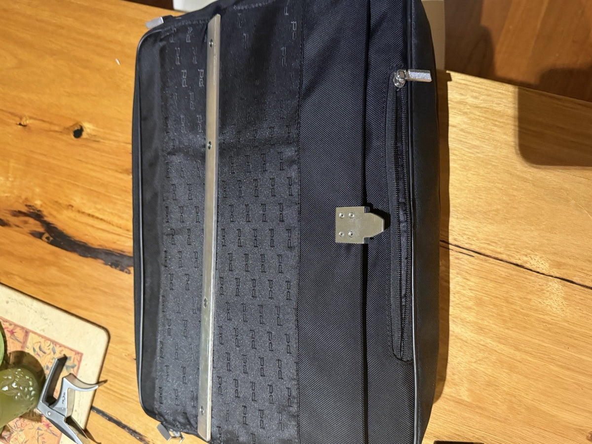 Porsche Design P’2000 Black Business Briefcase Laptop Bag Shoulder Strap