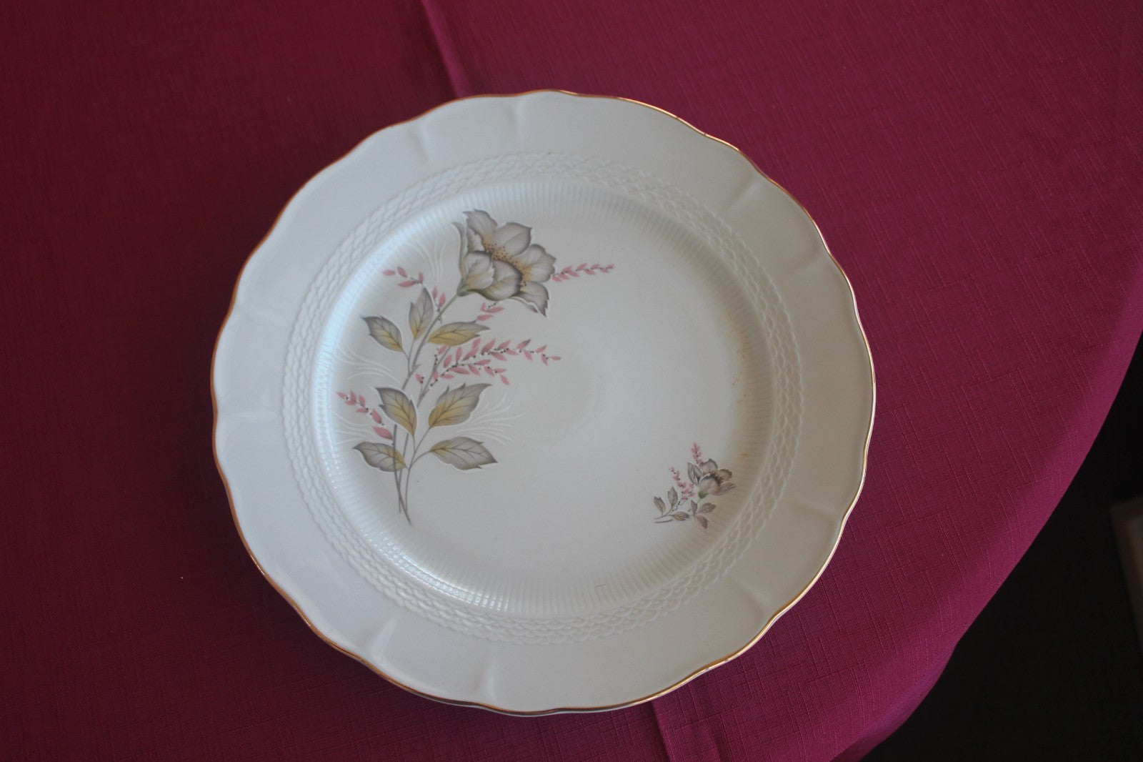 Royal Porcelain Floral Dinner & Coffee Service – 59 piece Matching Set