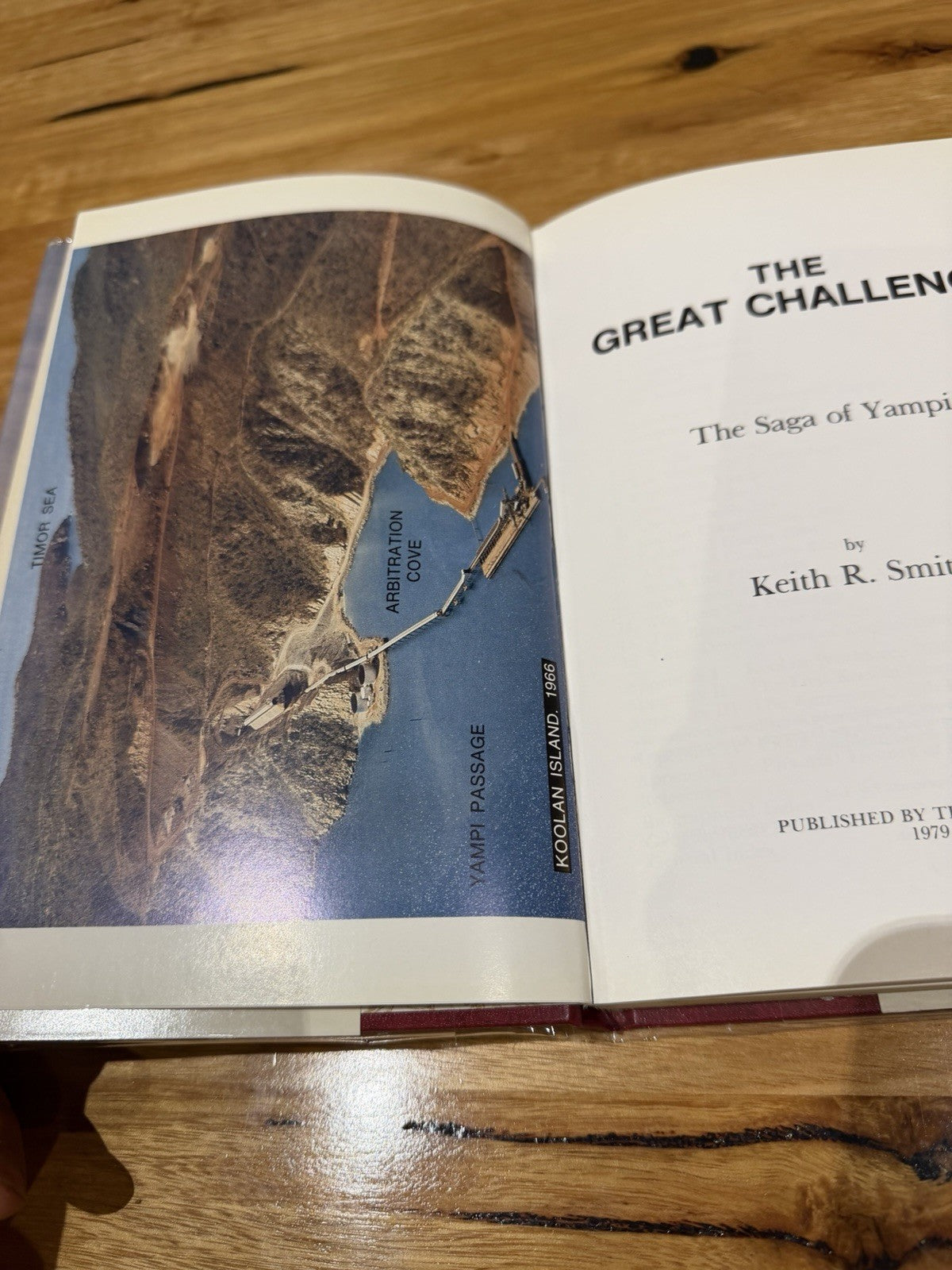 The Great Challenge Saga of Yampi Keith R Smith 1979 HC DJ WA Mining History