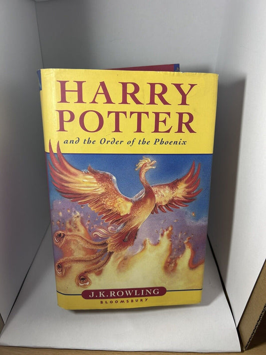 Harry Potter & The Order Of The Phoenix Australian First Edition Hardcover J.K.