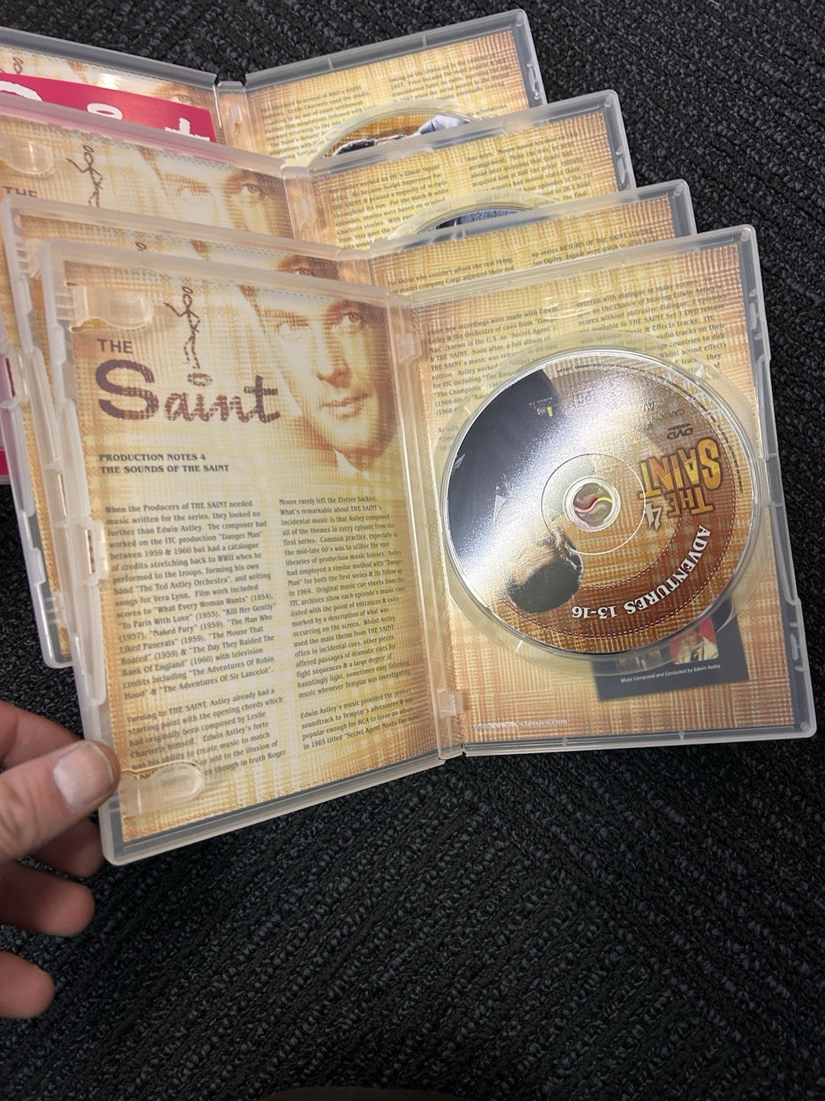 THE SAINT Set 1 Episodes 1-24 Roger MOORE