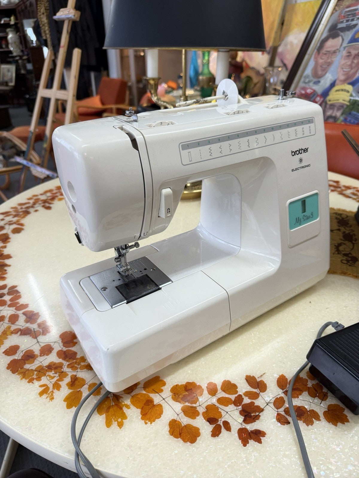 Brother My Star 3 Electronic Sewing Machine N/12571 Foot Pedal Accessories