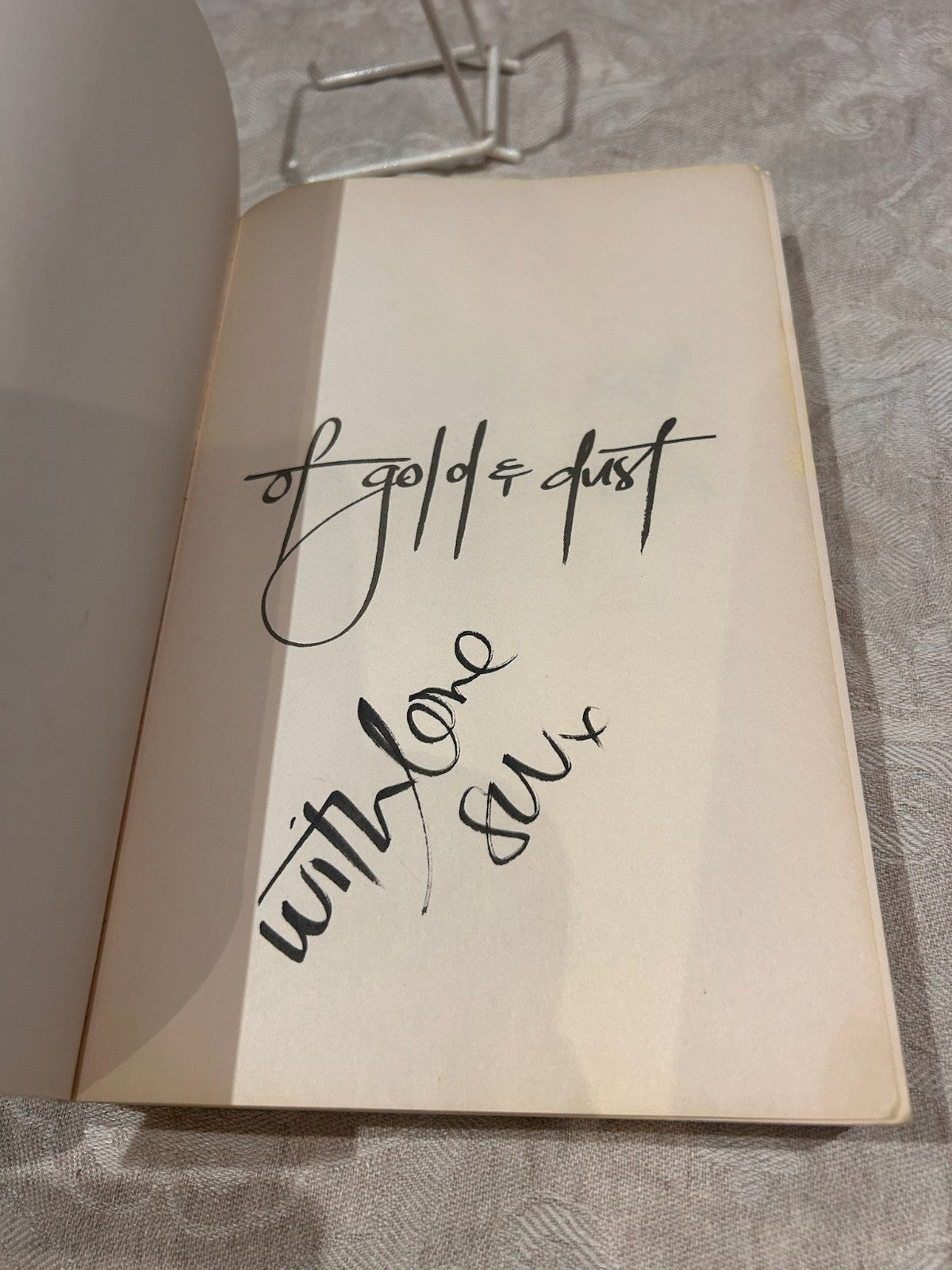 Of Gold and Dust - Signed Samantha Wills | Memoir & First Ed 2021