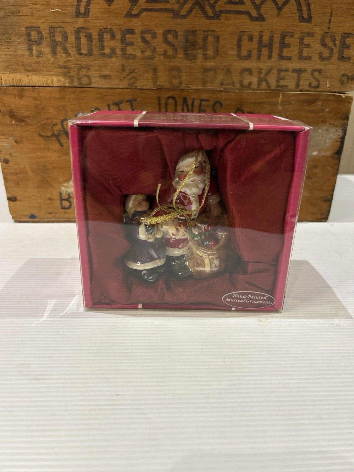 Royal Albert Old Country Roses Musical Christmas Ornaments Set of 5 MIB