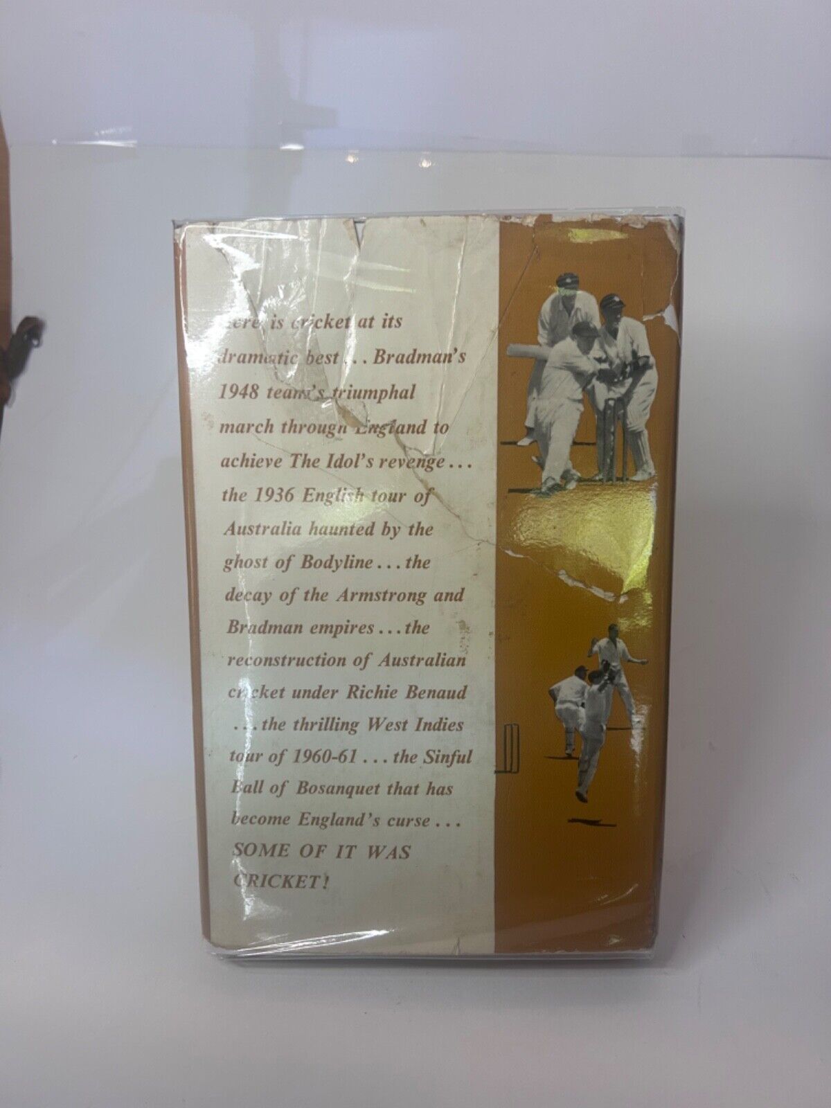 Some of it was Cricket by Frank Browne First Edition Hardcover Dust Jacket