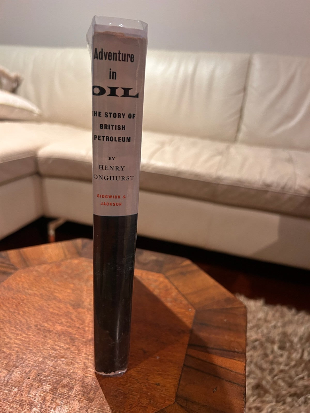 Adventure in Oil Henry Longhurst | First Edition Hardcover 1959 | BP + Brochure