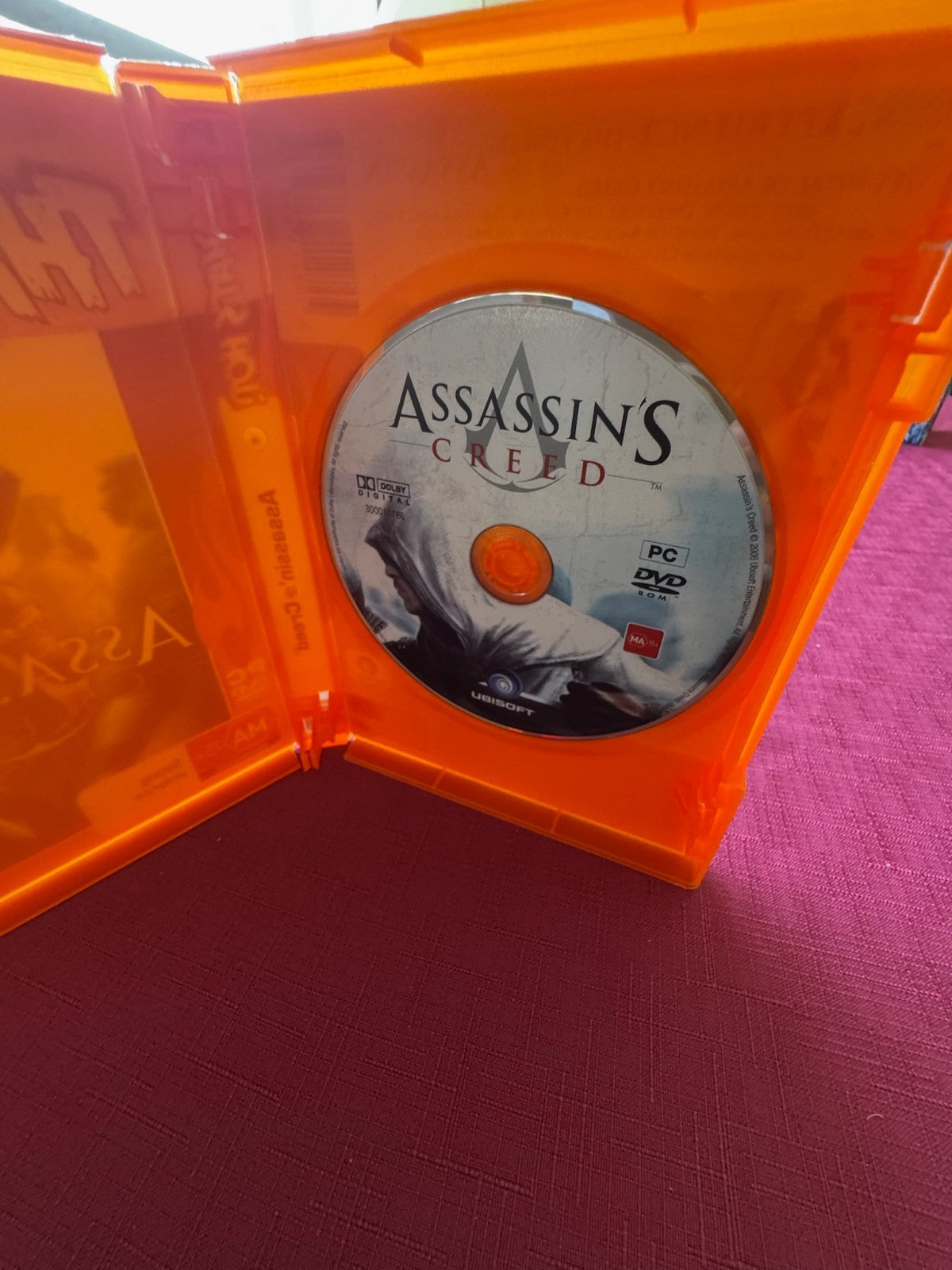Assassin’s Creed PC DVD-ROM PAL – Director’s Cut Complete w Case & Disc | 2008