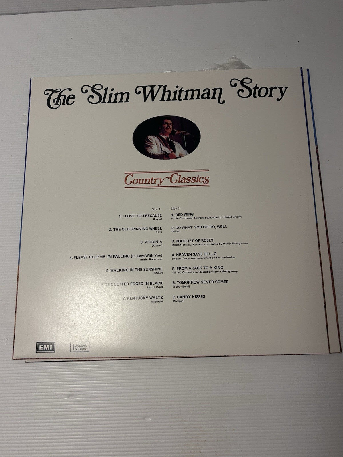 Slim Whitman – The Slim Whitman Story 6LP Box set Reader's Digest