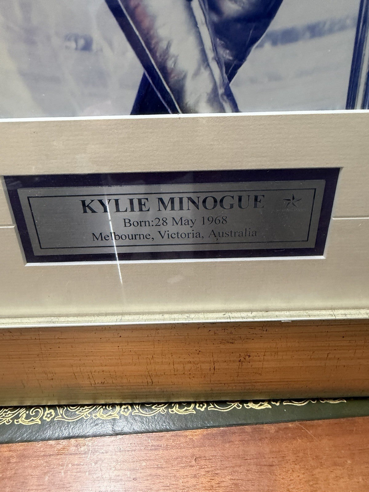 Kylie Minogue Framed Display Print Plaque Australian Pop Icon Wall Art