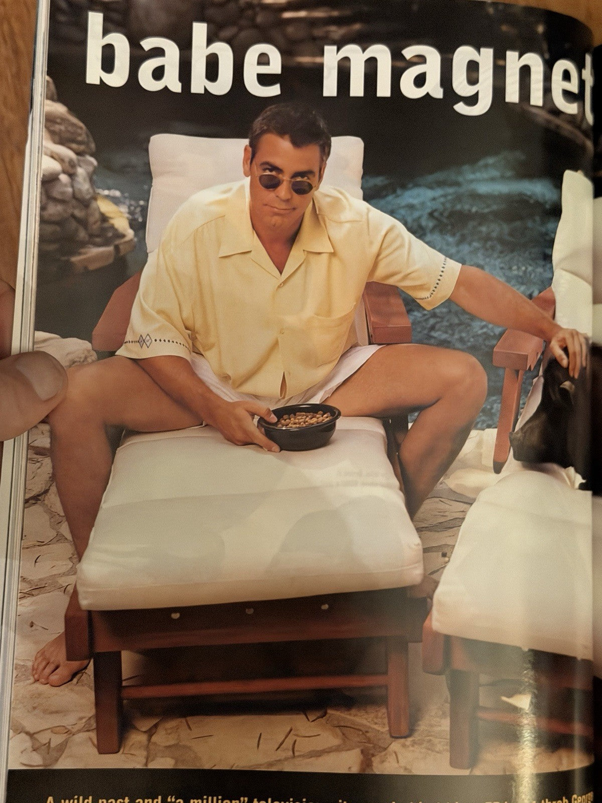 Vogue Australia Men 1997 George Clooney Hugh Jackman Baz Luhrmann Rare