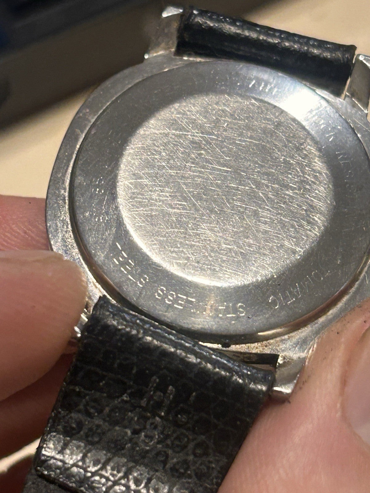 Ulysse Nardin Automatic Day Date Vintage 1970s Swiss Stainless Steel Watch