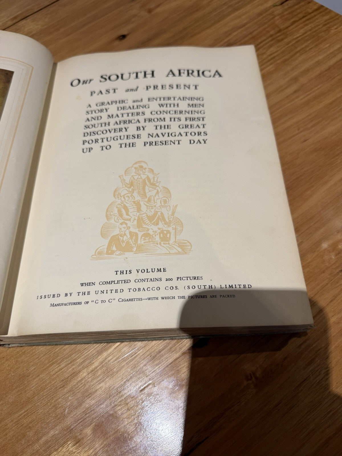 Our South Africa 1938 C Graham Botha Complete Cigarette Card Album History