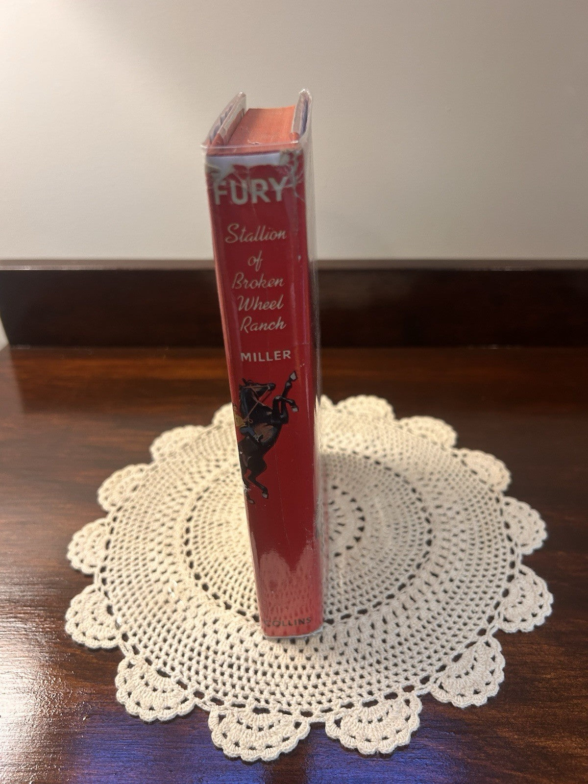 Fury Stallion of Broken Wheel Ranch 1962 HC DJ Albert G Miller Collins UK