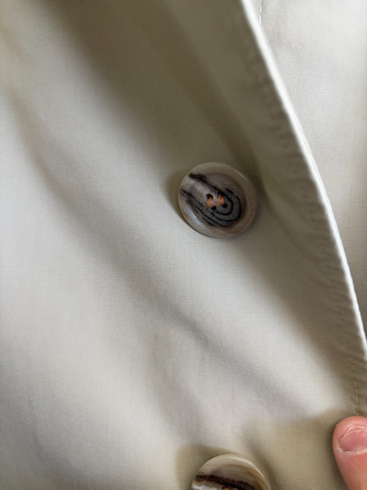 Vintage Henry Buck's Melbourne Beige Overcoat with Removable Liner