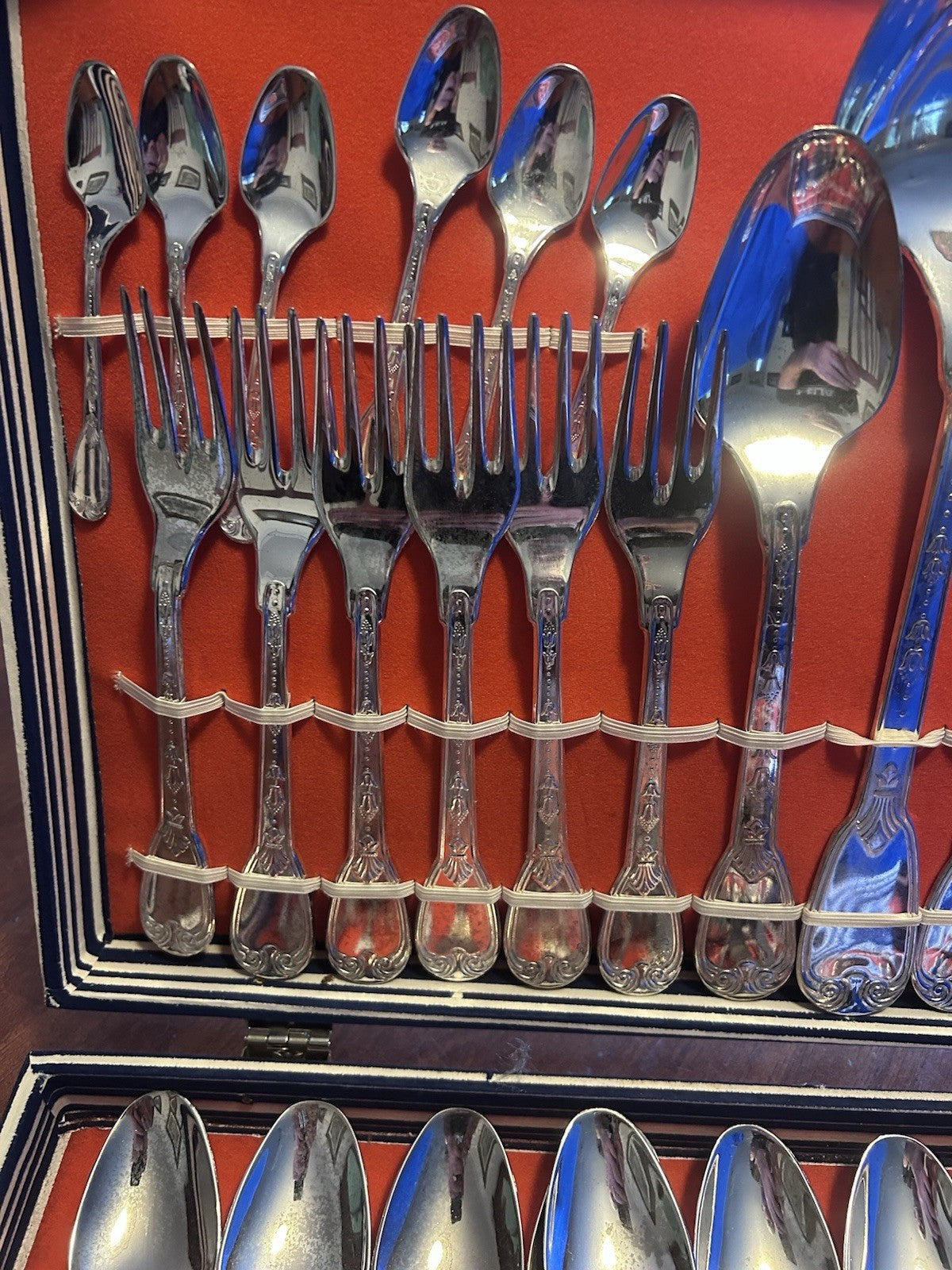 Vintage Italian Silverplate 800 Style Cutlery Set – Complete in Box (Super Knox)