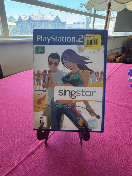 SingStar PS2 PAL – Karaoke Party Game – Complete w/ Manual | 2004