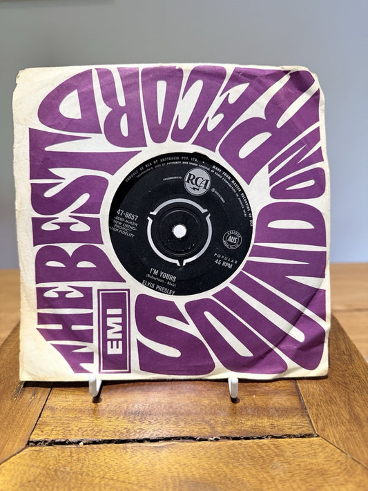 Elvis Presley I’m Yours 45rpm RCA Australian Press + Sleeve Tested