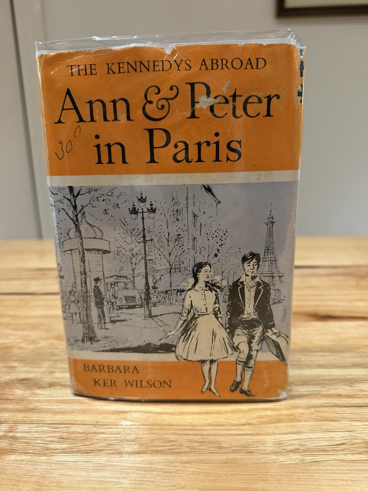 Ann & Peter in Paris Barbara Ker Wilson 1963 1st Ed HC DJ Kennedys Abroad