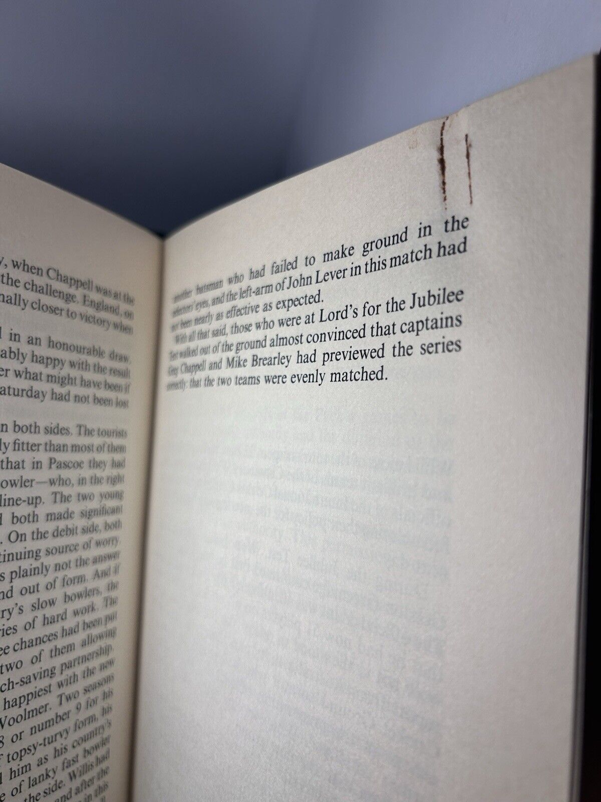 A Game Divided. Peter Mcfarlane. 1977 WSC First edition