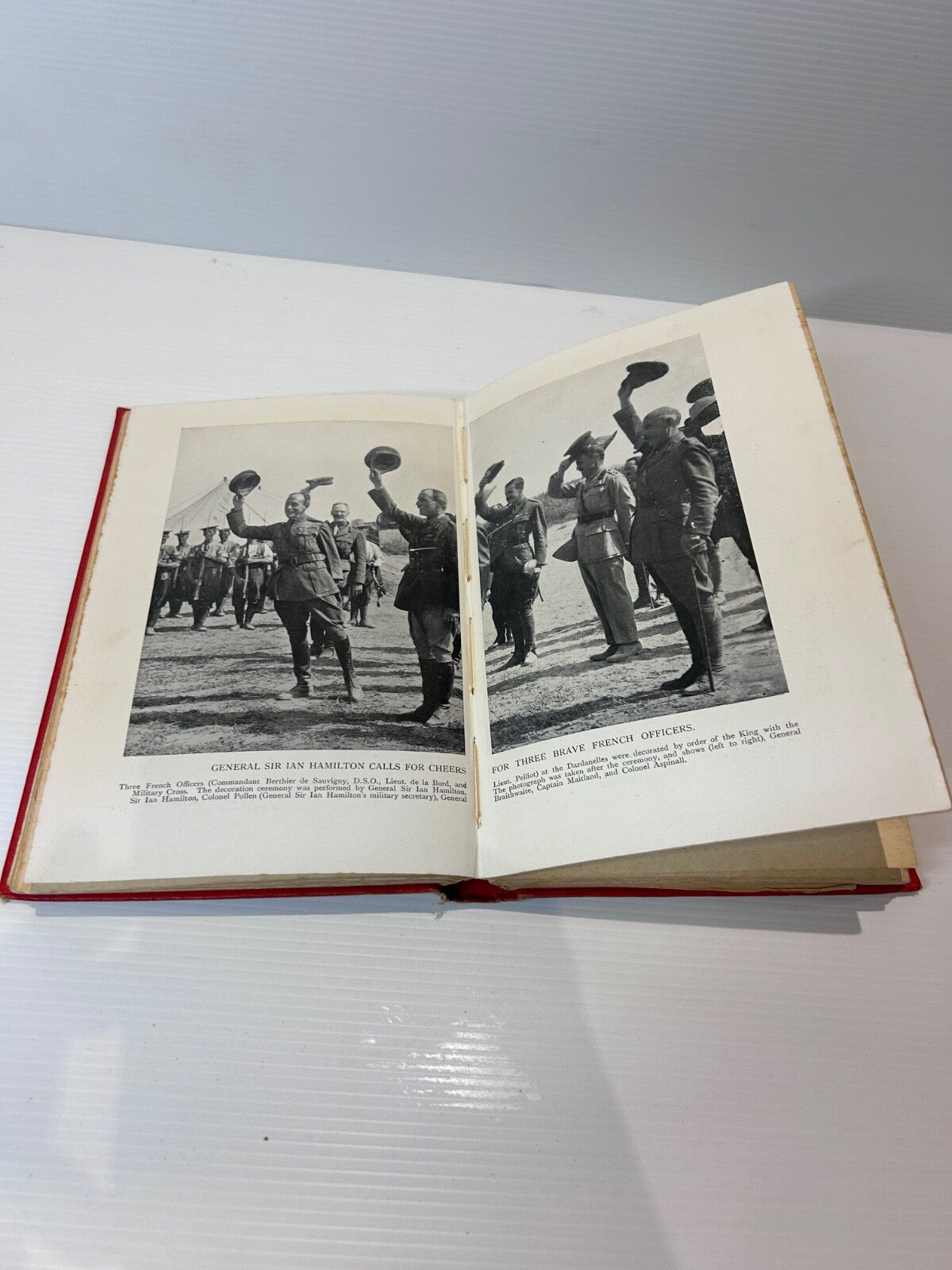 Gallipoli John Masefield 1916 HC 3rd Impression WWI ANZAC Heinemann Book 183pp