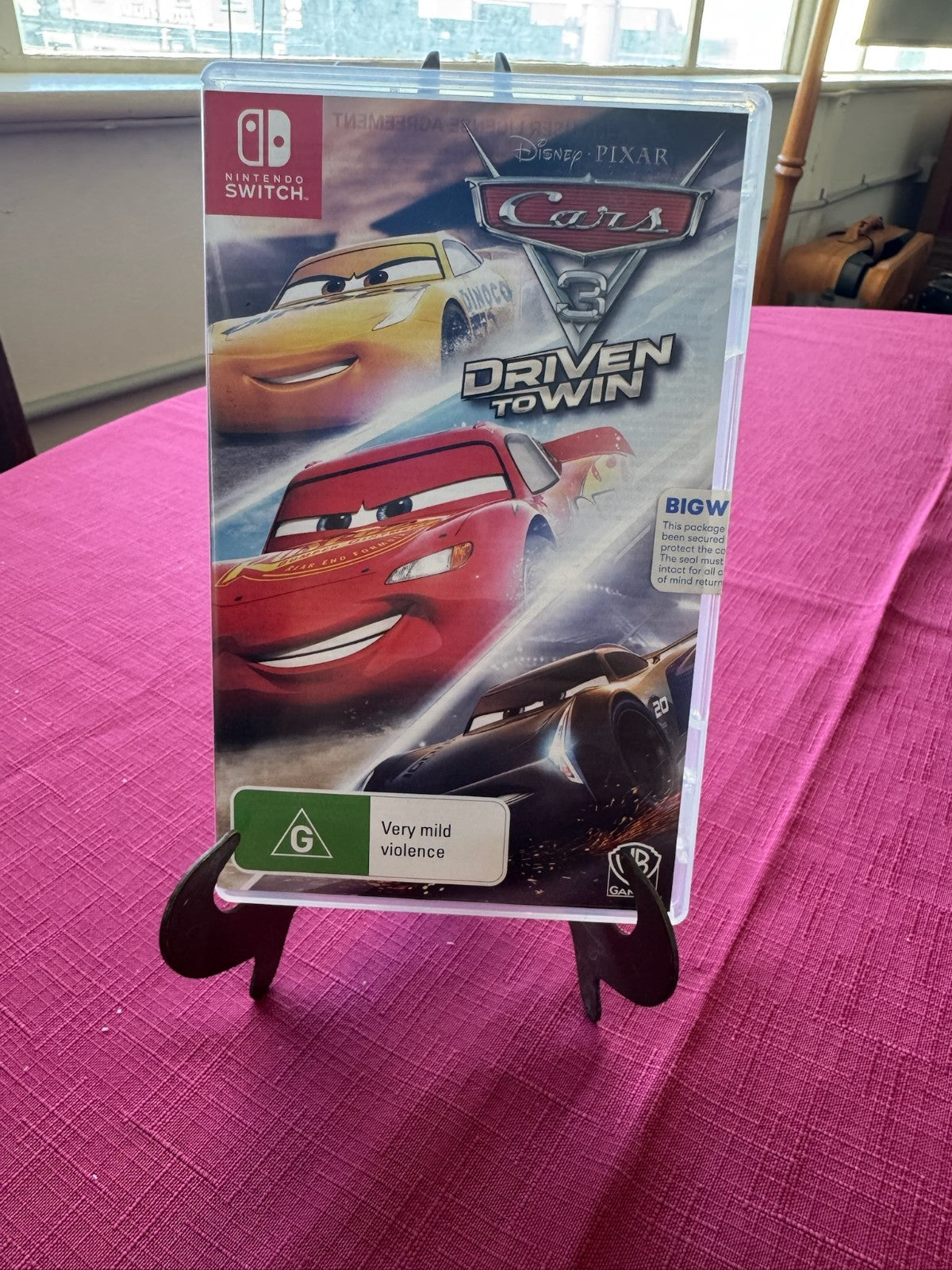 Disney Pixar Cars 3 Driven to Win Switch – Complete w Case & Game Card | 2017