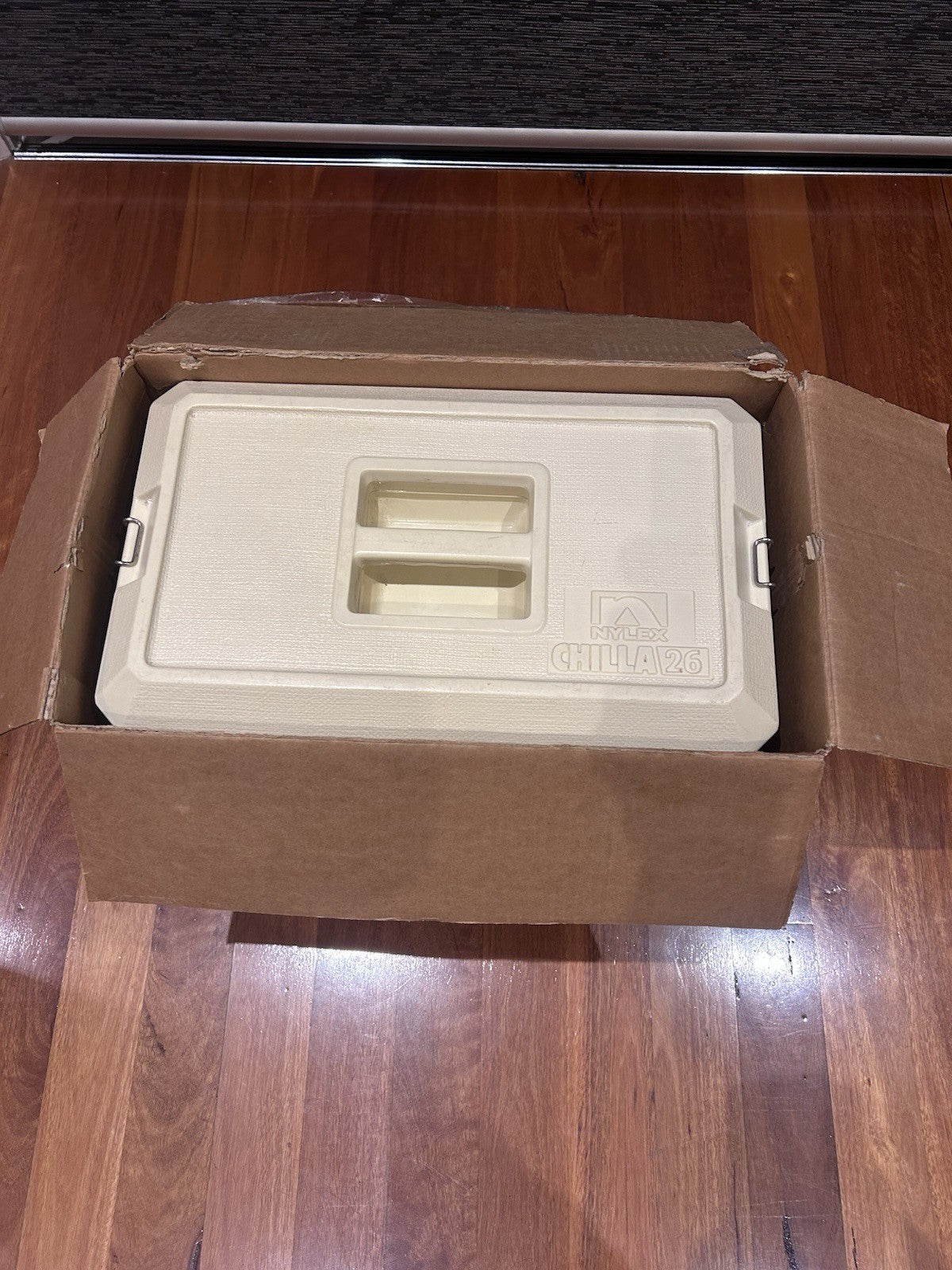 Vintage Nylex Chilla 26 Litre Cooler with Original Box – Yellow Esky With Box
