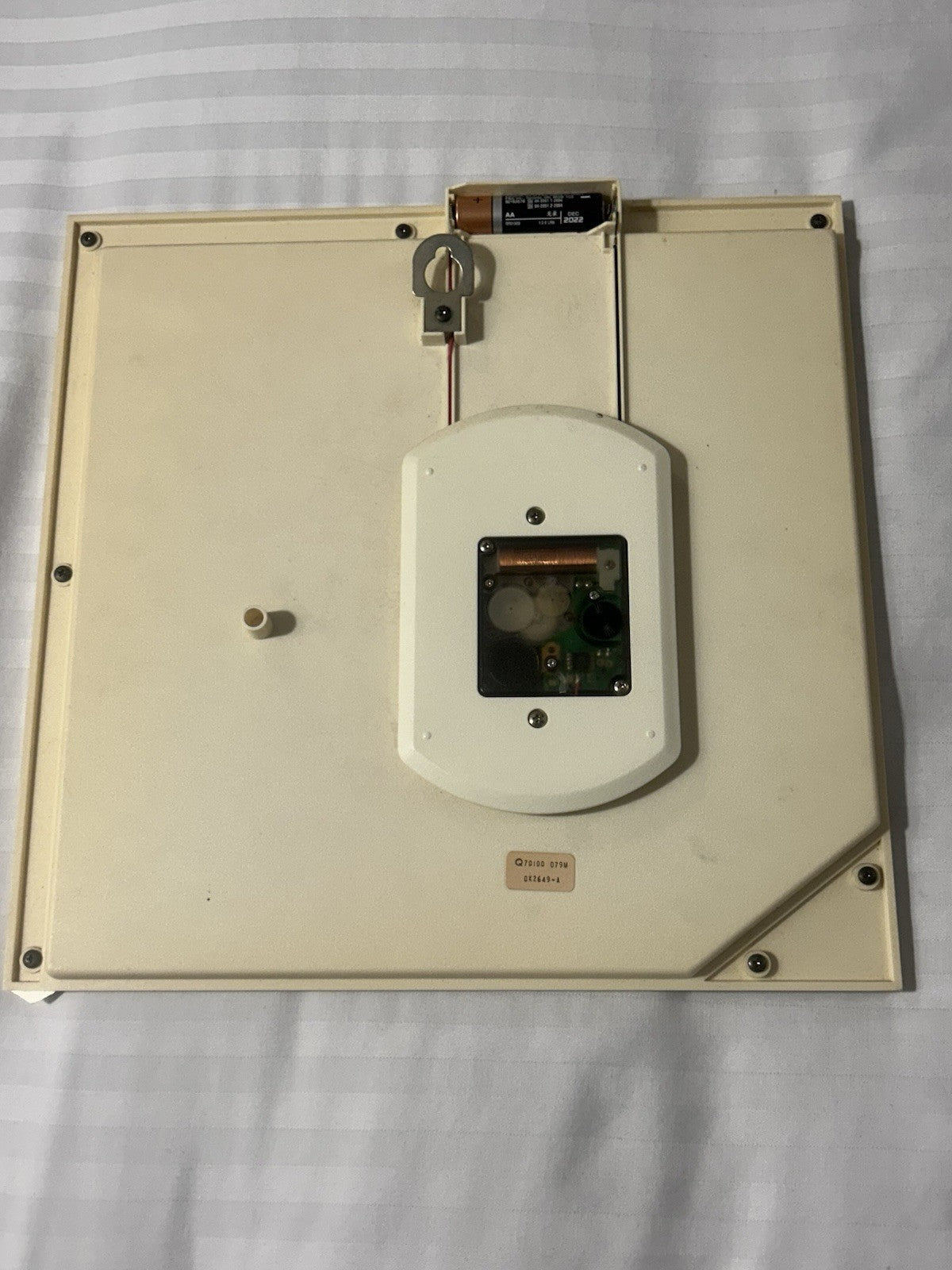 Vintage Citizen Quartz Wall Clock Japan – Art Deco Style – Working Condition