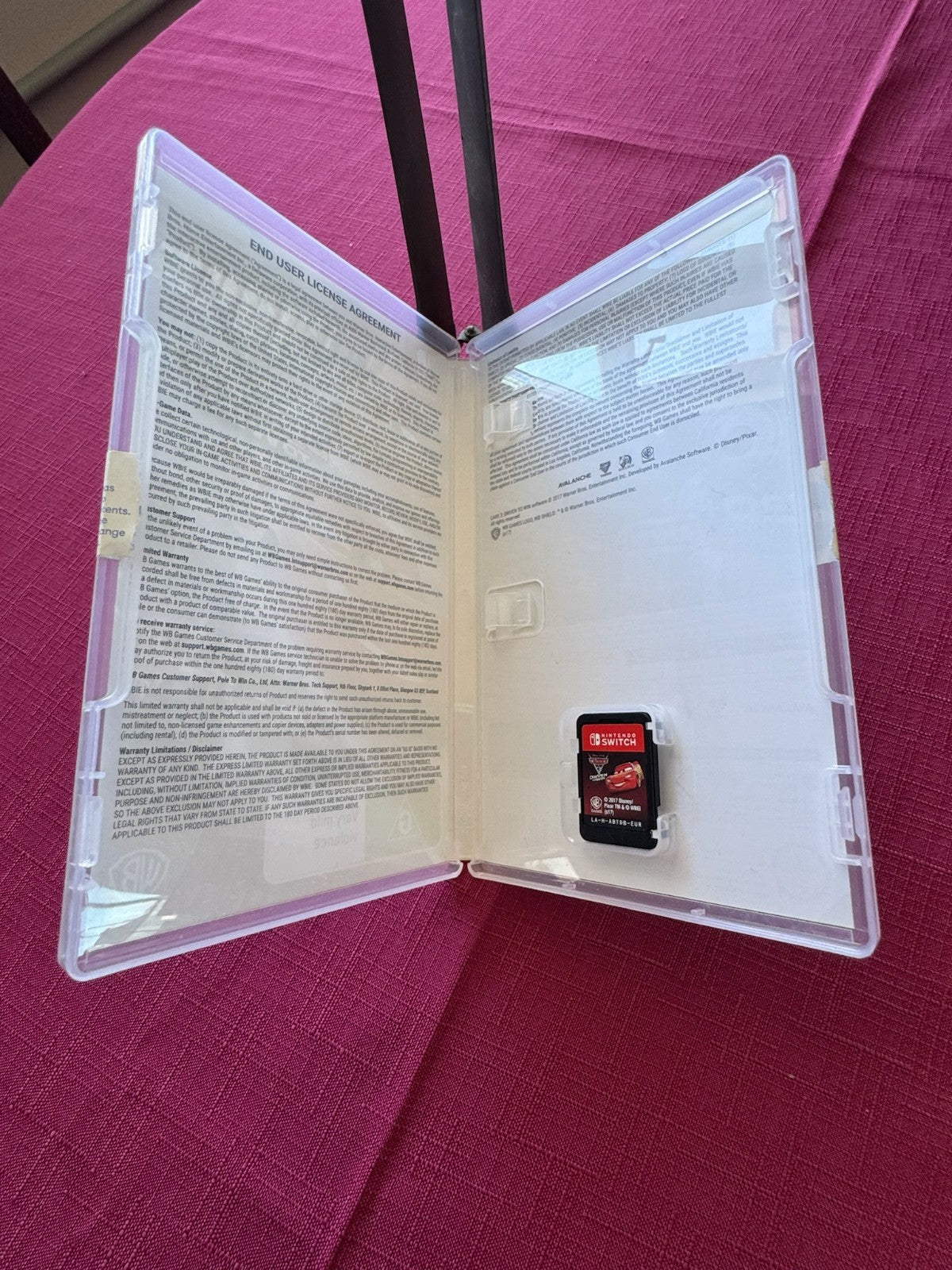 Disney Pixar Cars 3 Driven to Win Switch – Complete w Case & Game Card | 2017