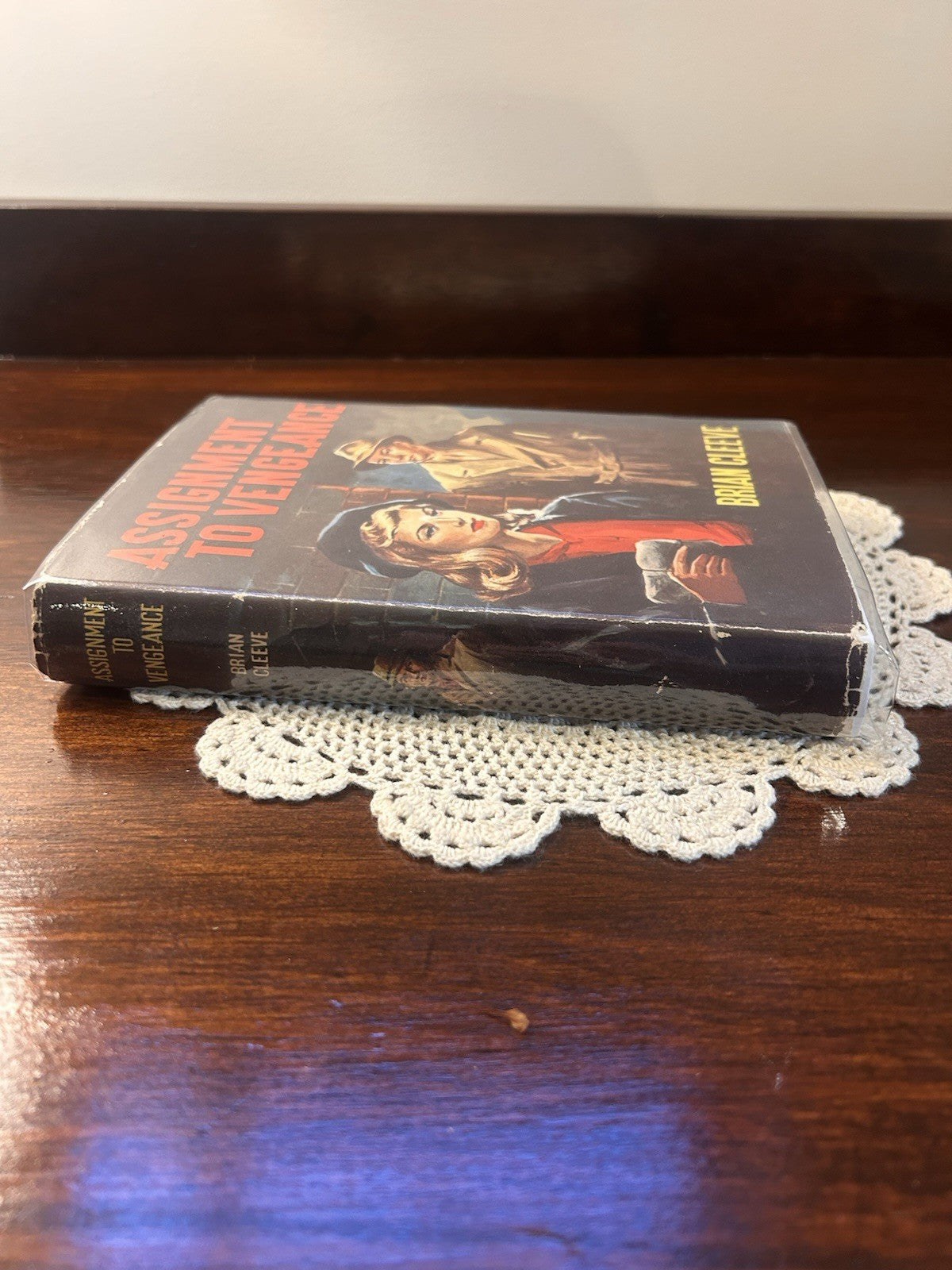 Assignment to Vengeance Brian Cleeve 1962 Thriller Book Club HC DJ Spy Thriller