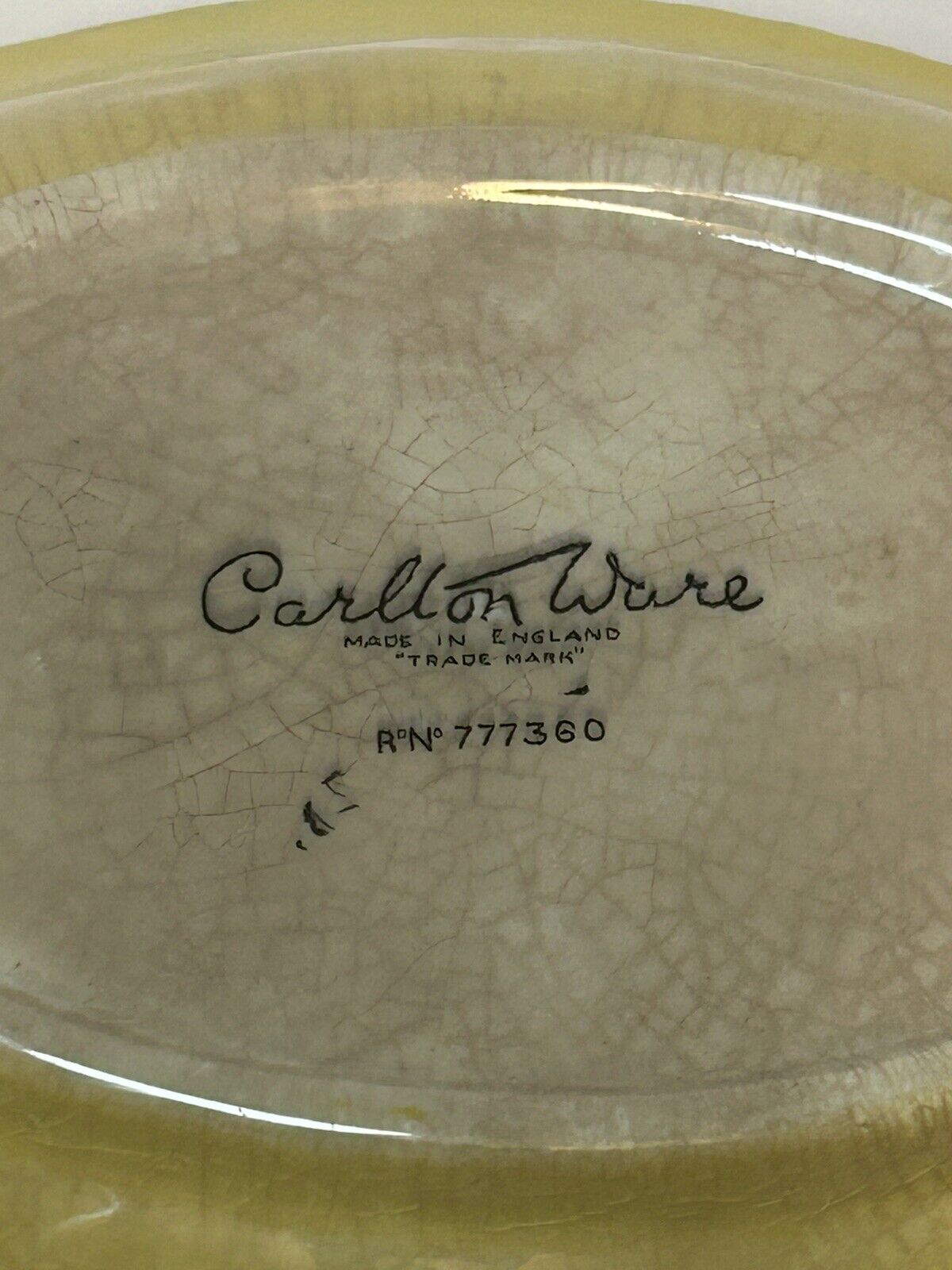 Carlton Ware Embossed Fruit Basket Bowl – Vintage 1930s-50s Design No 777360