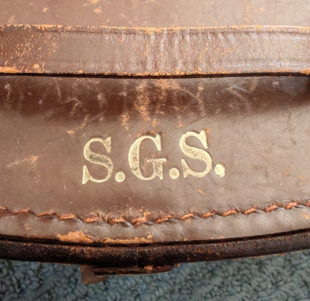 Barr & Stroud 8x C.F. 18 Field Binoculars w/ Leather Case | Glasgow & London