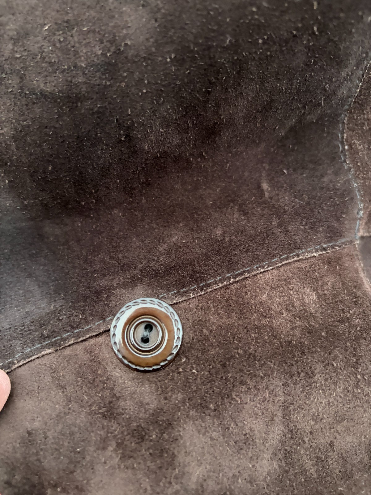 Vintage Jeffrey Brownleader London Brown Suede Leather Coat – Made in England