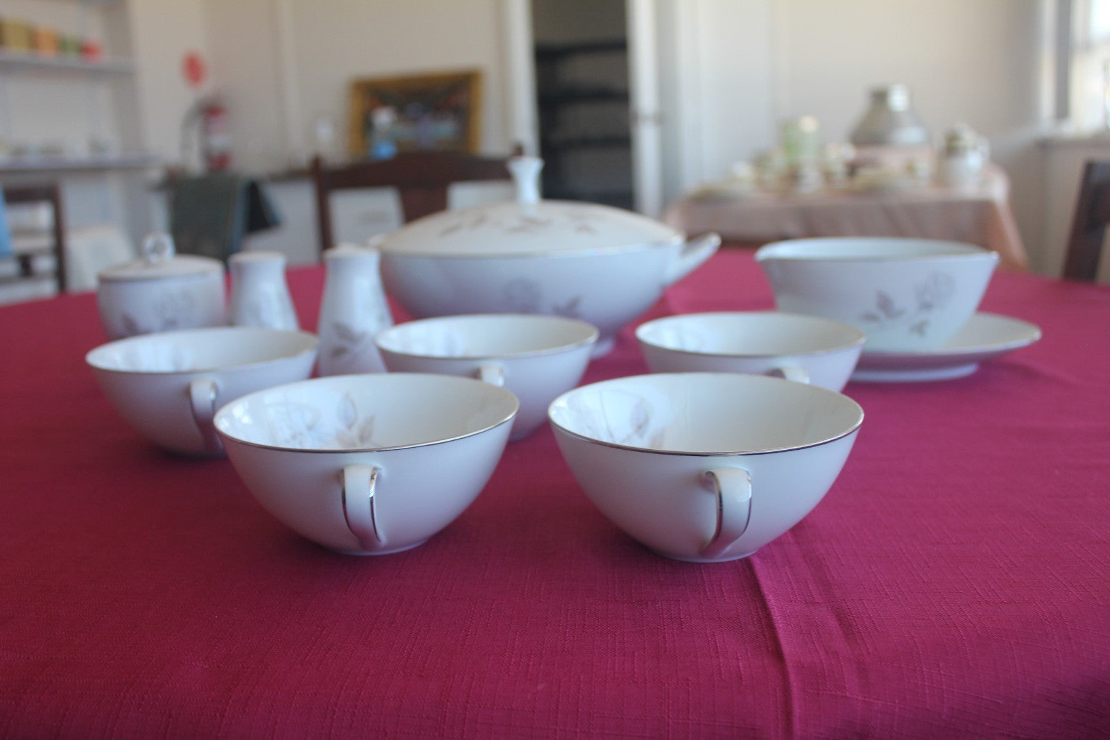 Vintage Noritake “Rosay” China Tea Set – Complete Service