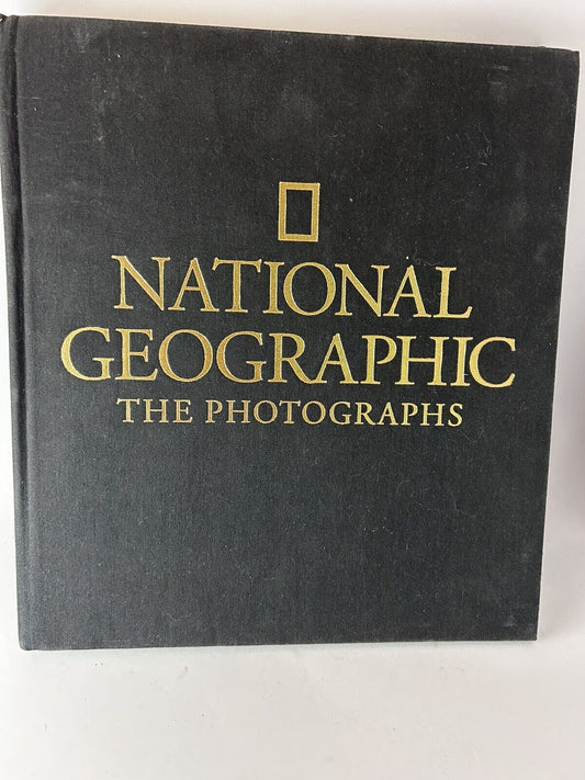 National Geographic The Photographs Hardcover Book Gold Edged Then & Now Faraway